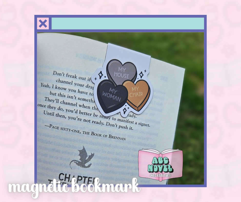 Magnetic Bookmark - My chair
