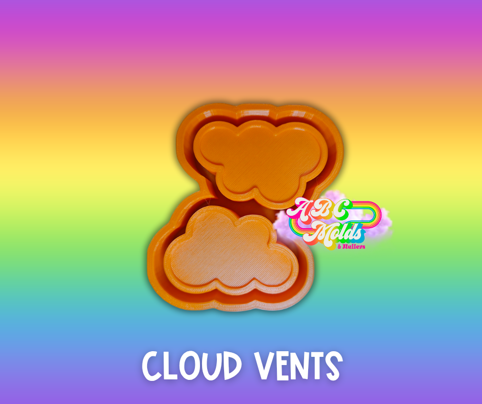 Cloud Vents Silicone Mold
