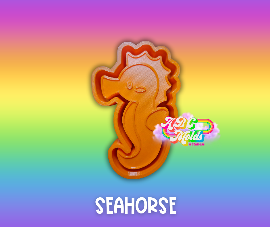 Seahorse Silicone Freshie Mold