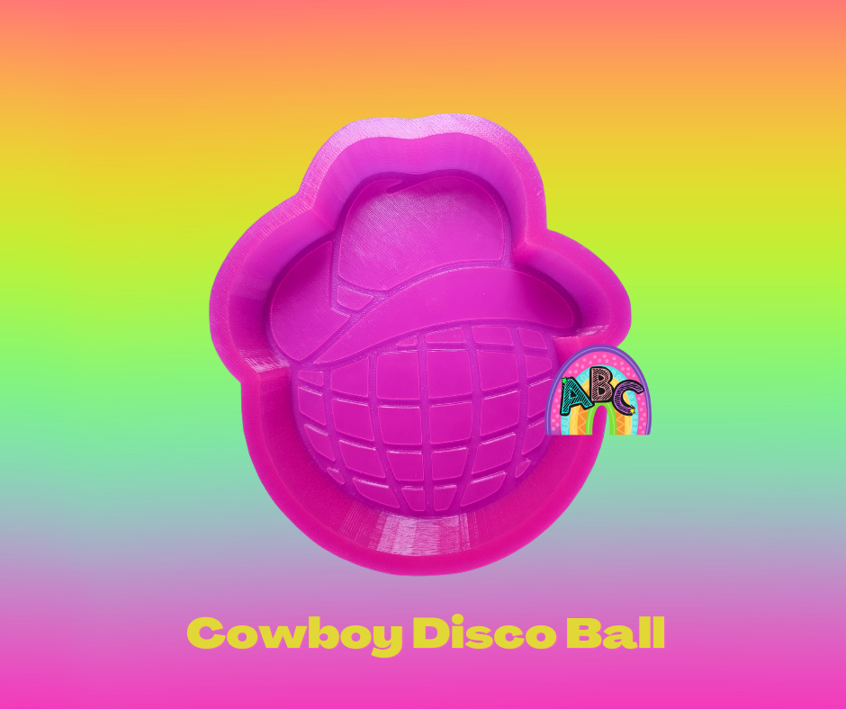 Cowboy Disco Silicone Mold