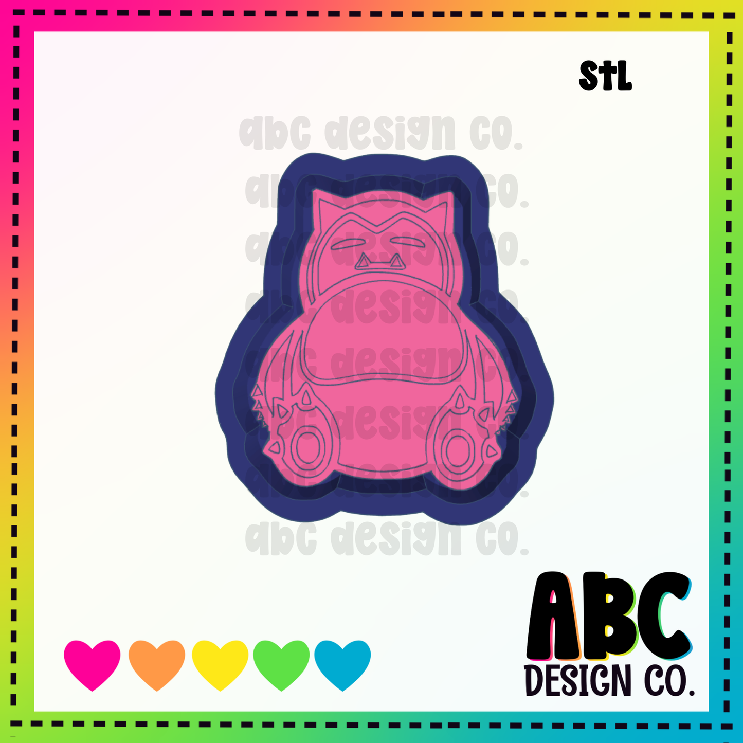 Snorlax STL - digital download