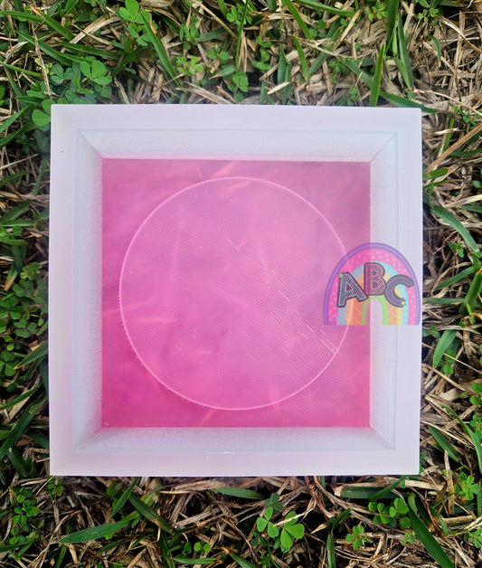 Square with 3in circle