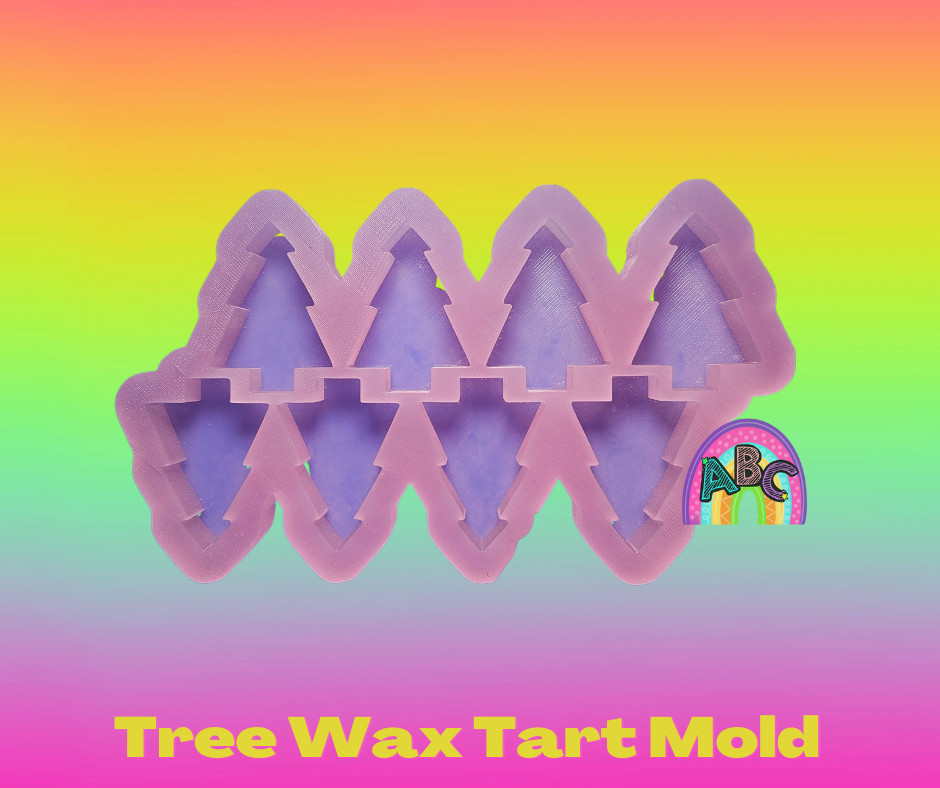 Tree Wax Tart Mold