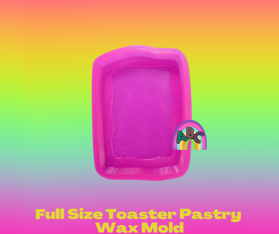 Full Toaster Pastry Wax Mold