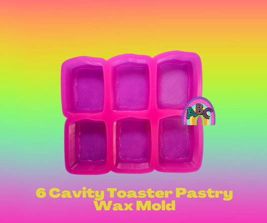 6 Cavity Toaster Pastry Wax Mold