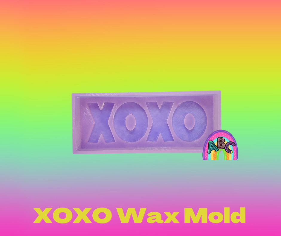 Xoxo Wax mold