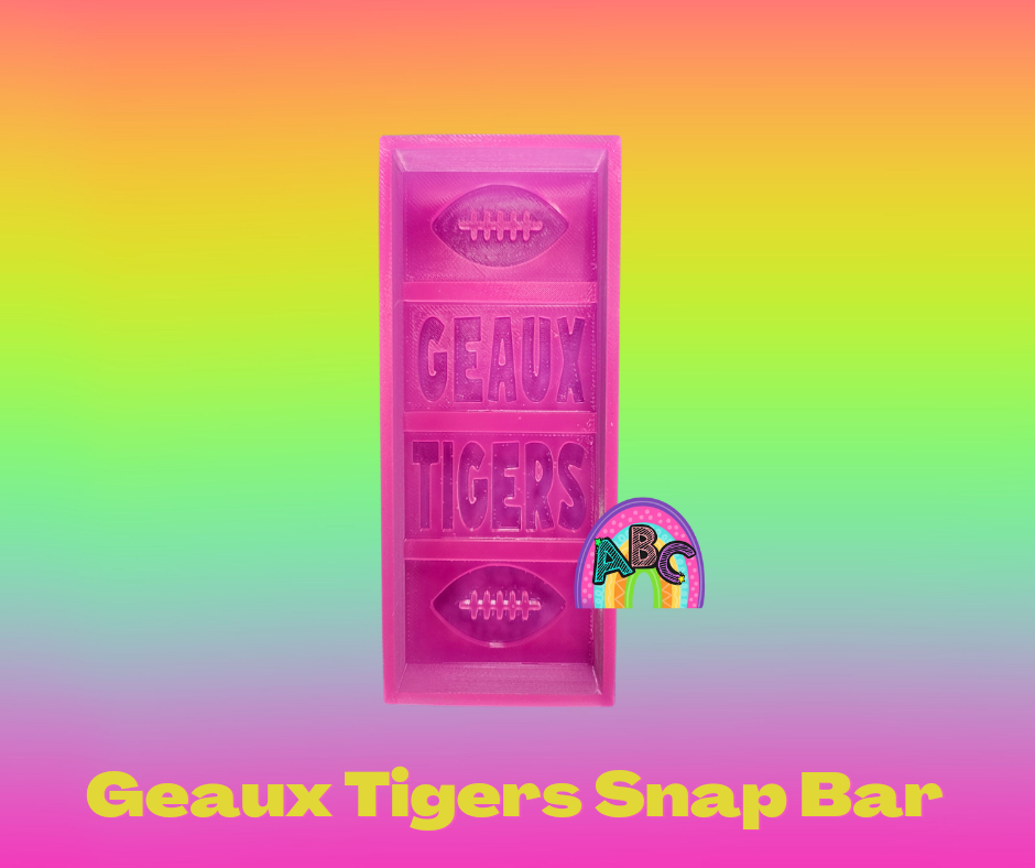 Geaux Tigers Snap Bar