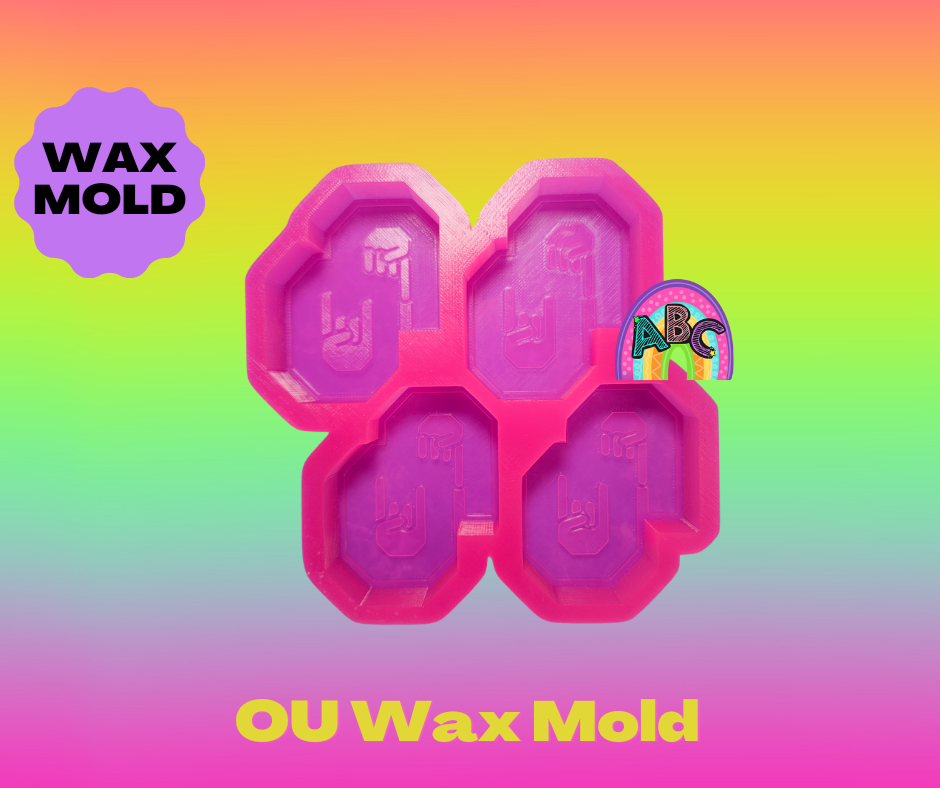 OU 4 Cavity Wax Mold
