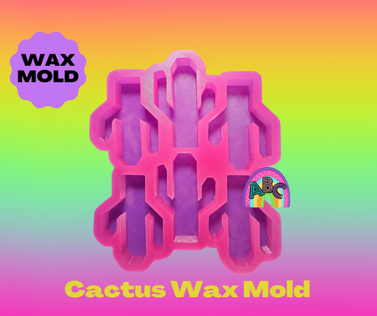 6 Cavity Cactus Wax Mold