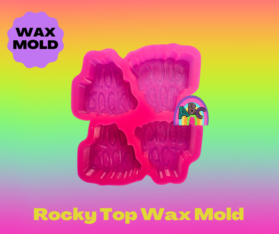 Rocky Top 4 Cavity Wax Mold