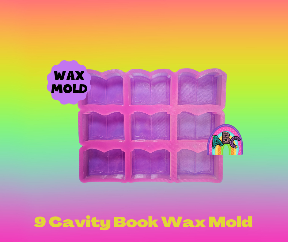 9 Cavity Book Wax Tray