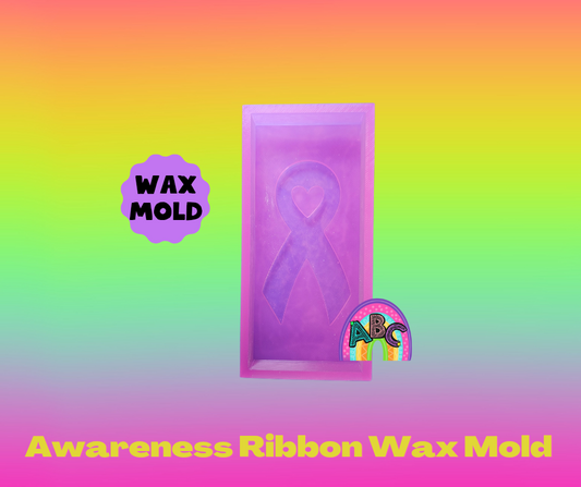 Awareness Ribbon wax mold