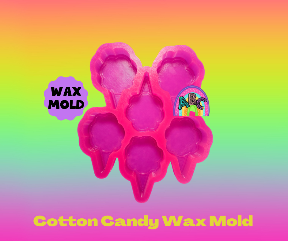 Cotton Candy Wax Mold