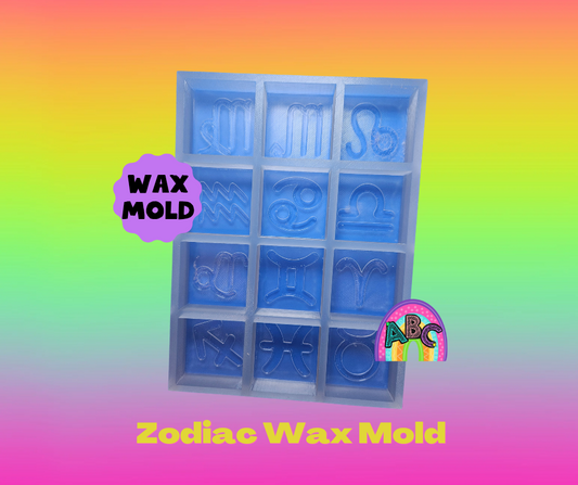 Zodiac 12 cavity wax mold