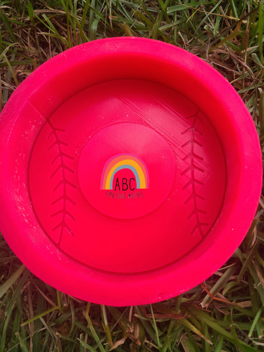 Baseball with cardstock space