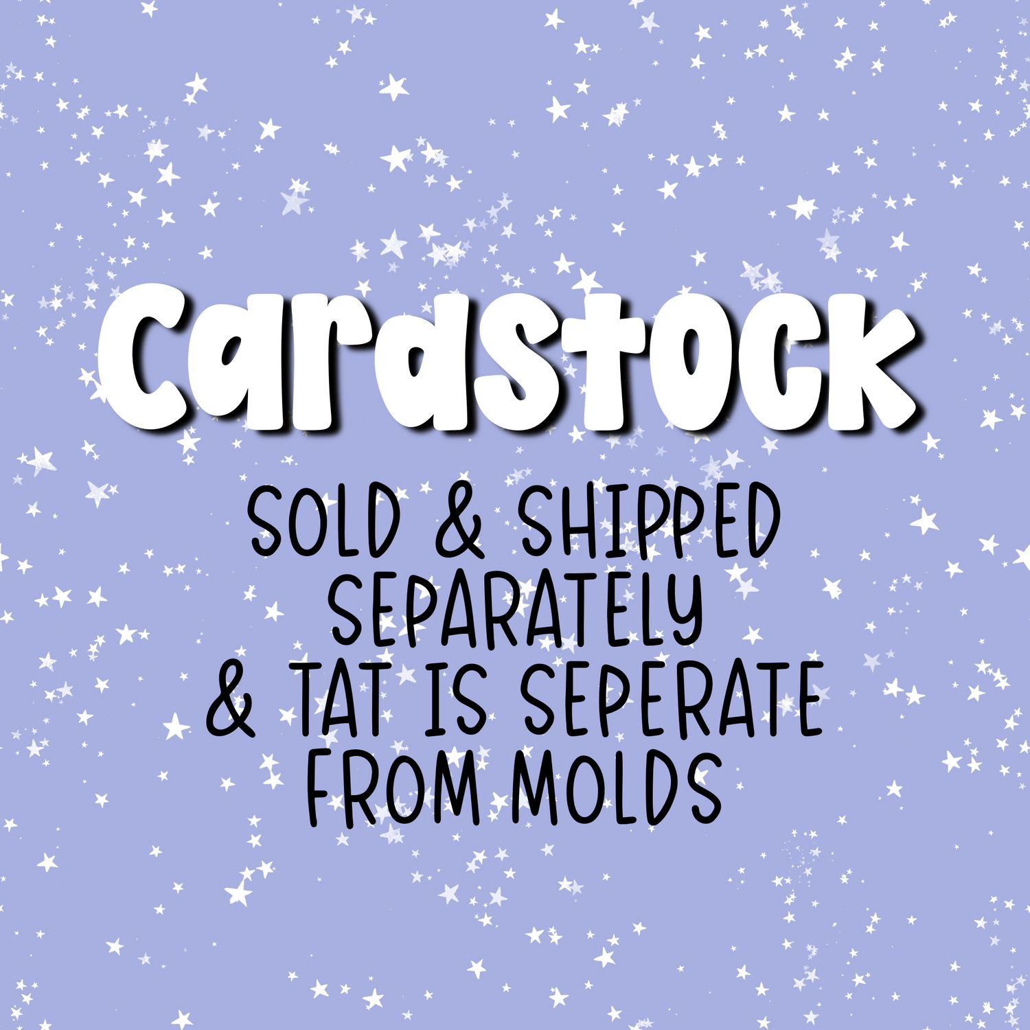Cardstock- Sold & Shipped Seperately