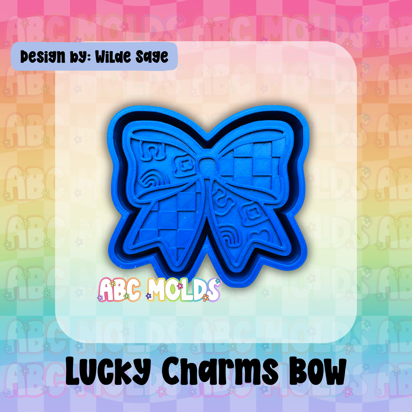 Lucky Charms Bow Silicone Mold