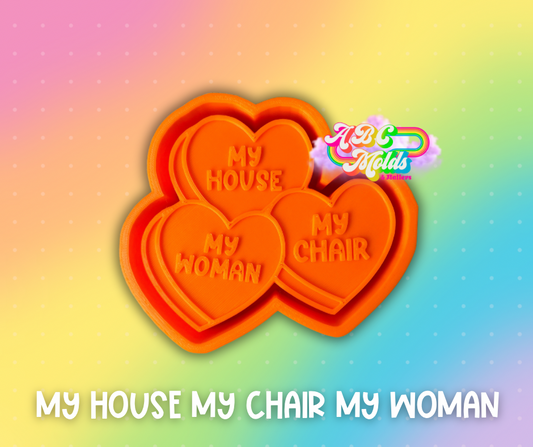 My house My chair FW inspired Silicone Mold