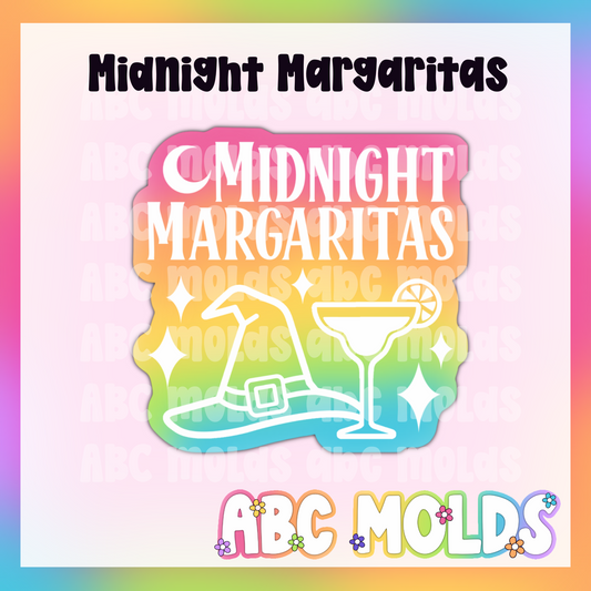 Midnight margaritas silicone freshie mold