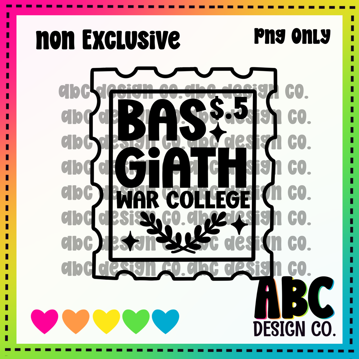 Basgiath Stamp PNG - NON Exclusive - digital download