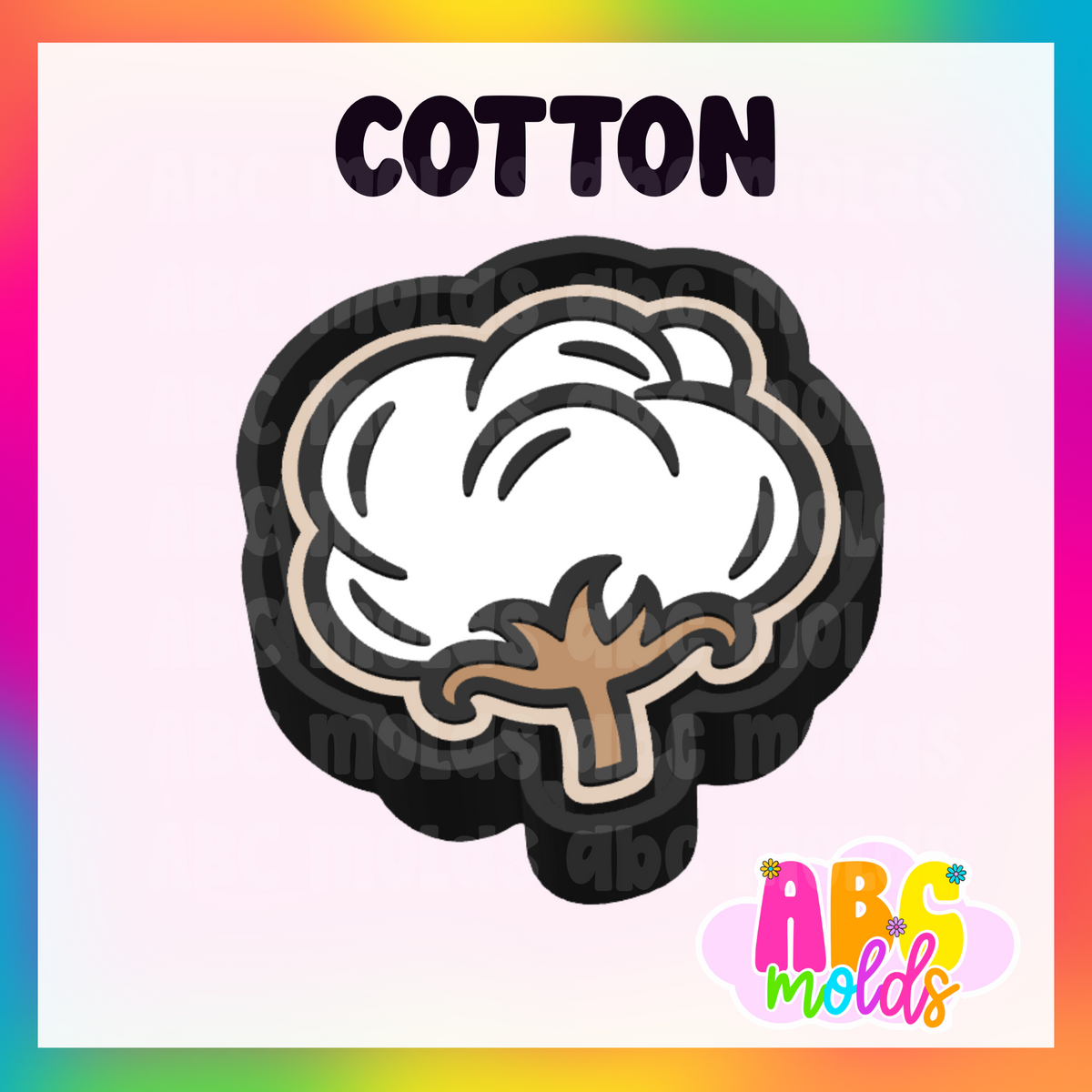 Cotton - Silicone Freshie Mold