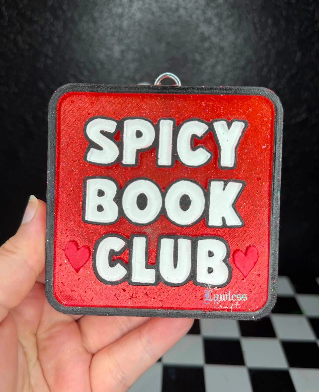 Spicy Book Club Silicone Freshie Mold