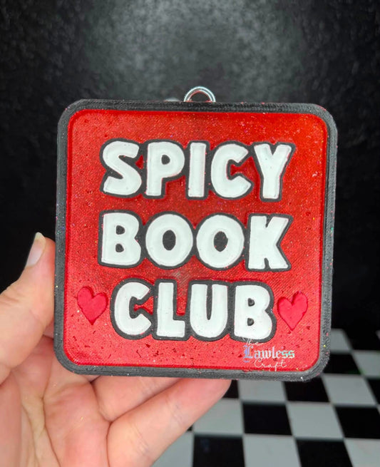 Spicy Book Club Silicone Freshie Mold