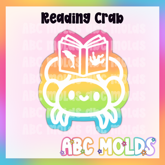Reading crab Silicone Mold