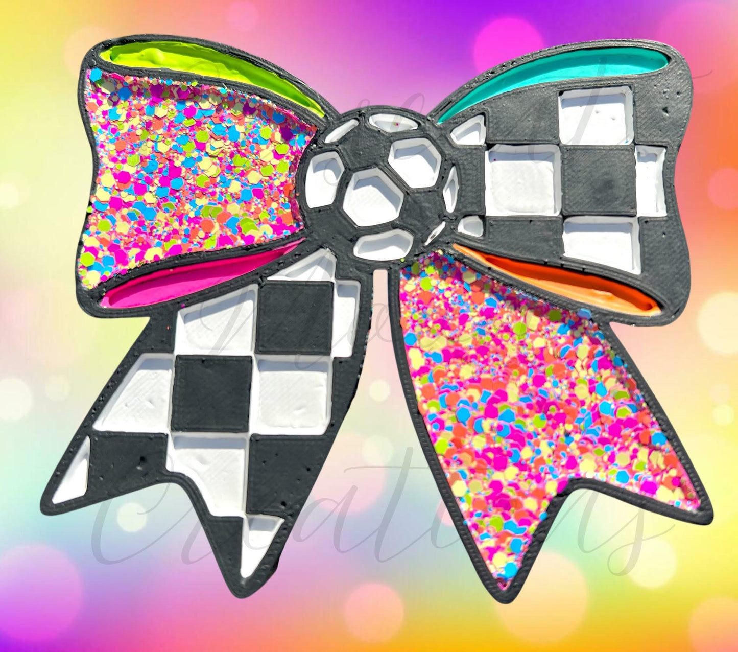 Soccer Bow Silicone Mold