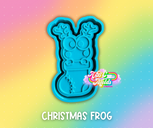 Christmas Frog Silicone Mold