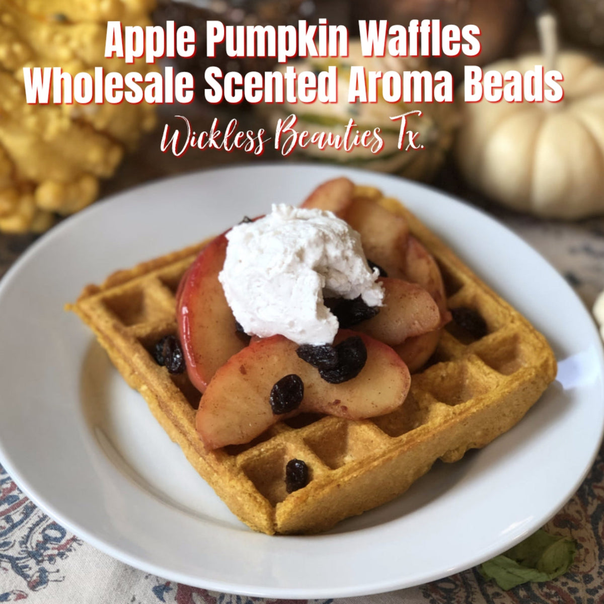 Apple Pumpkin Waffles - Scented Aroma Beads