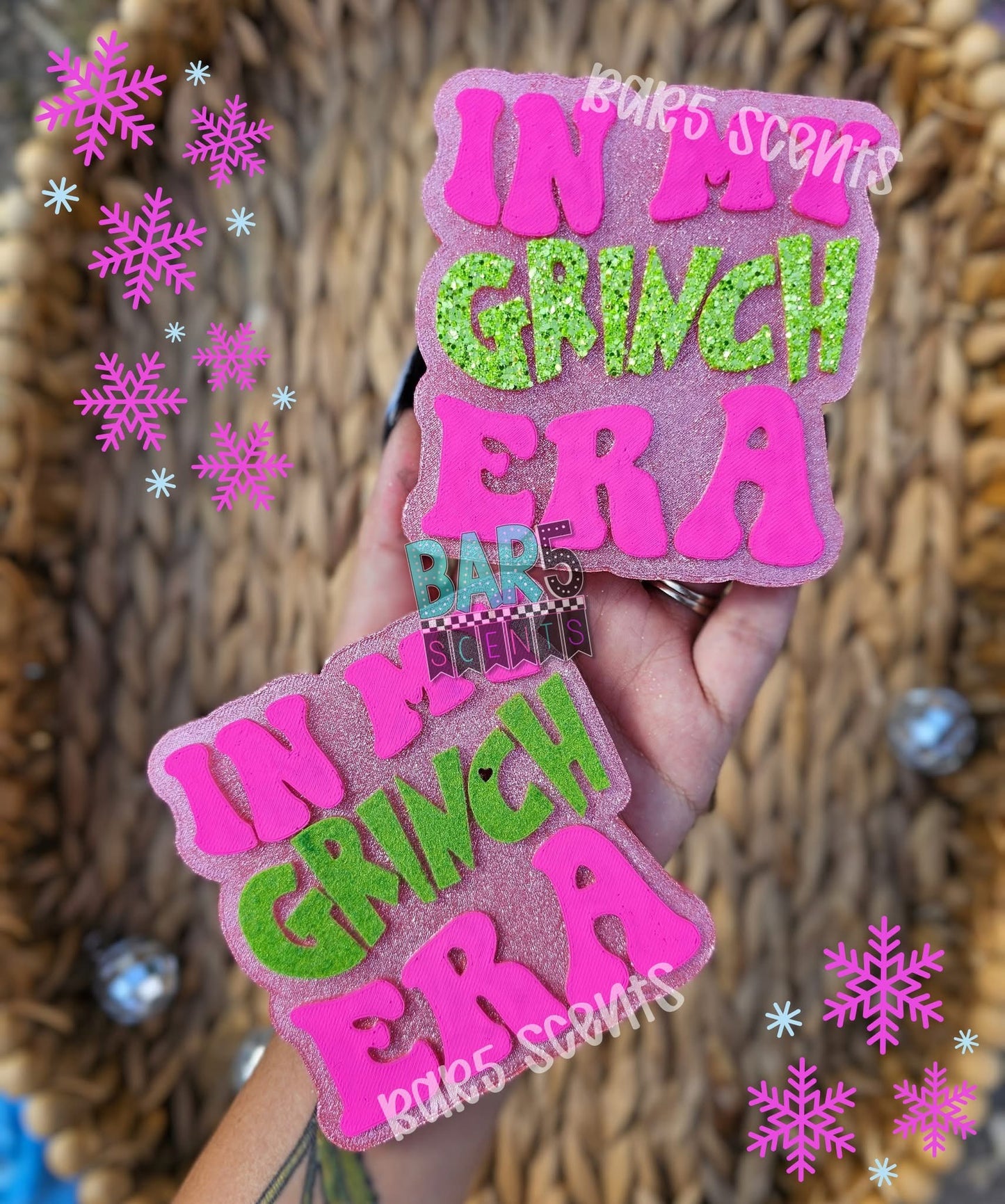 Grinch Era silicone mold