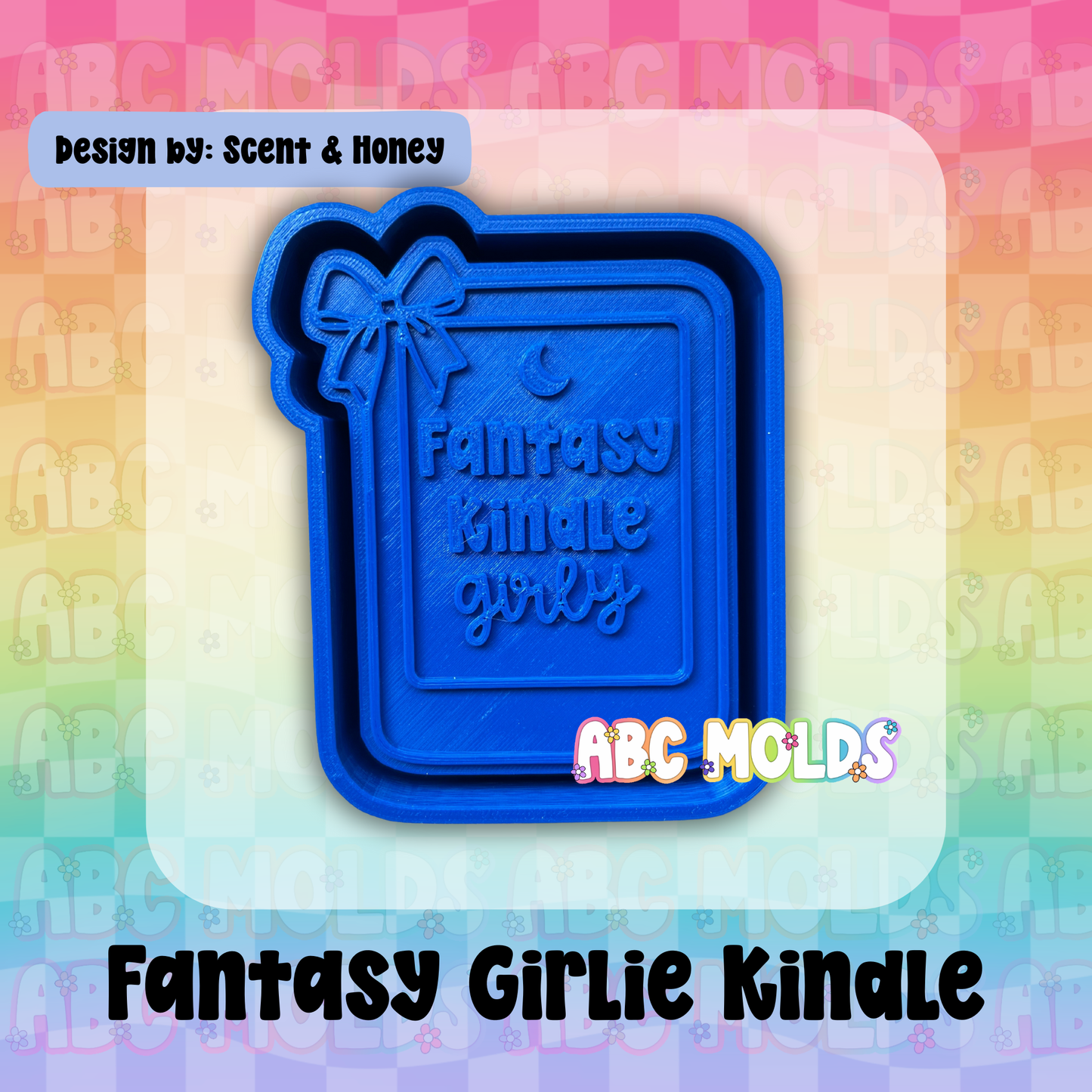 Fantasy Girlie Kindle Bow Silicone Mold
