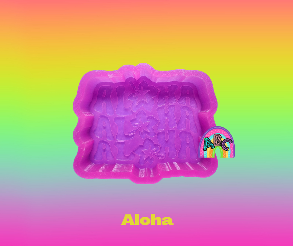 Aloha x3 silicone mold