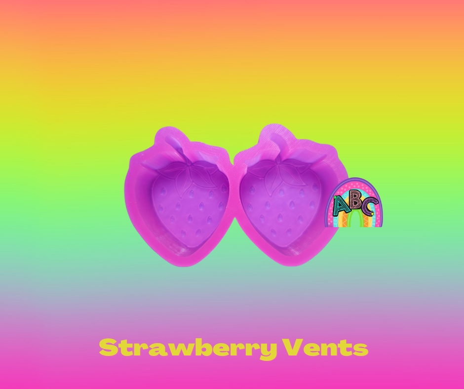 Strawberry Vent silicone mold