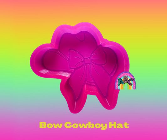 Cowboy Hat with Bow Silicone Mold