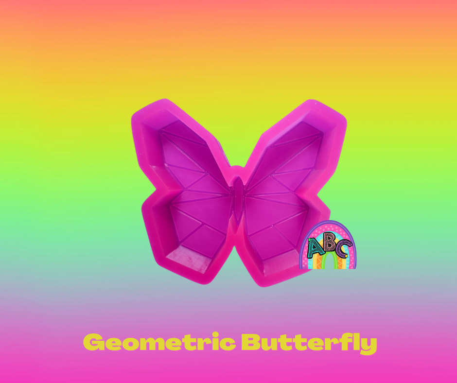 Geometric Butterfly silicone mold