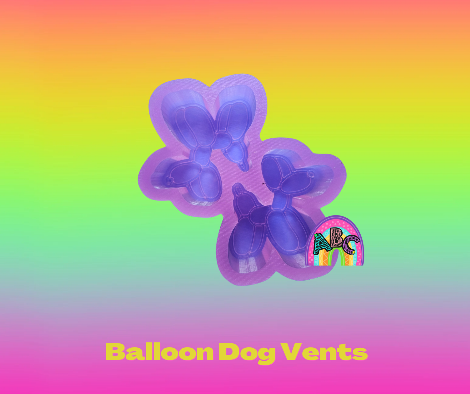 Balloon Dog Vents silicone mold