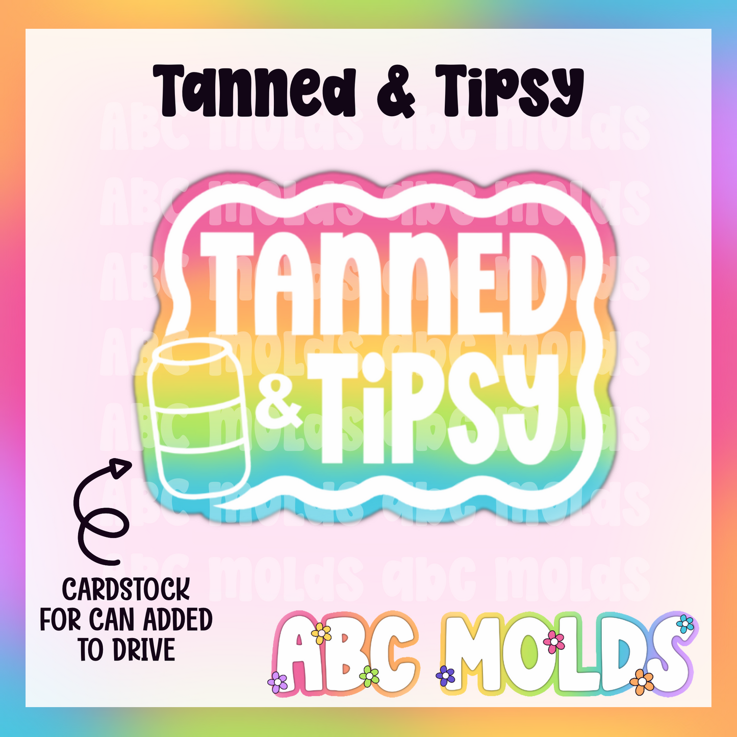 Tanned & Tipsy Silicone Freshie Mold