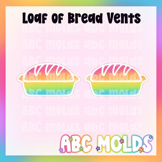 Loaf of Bread Vents Silicone Mold