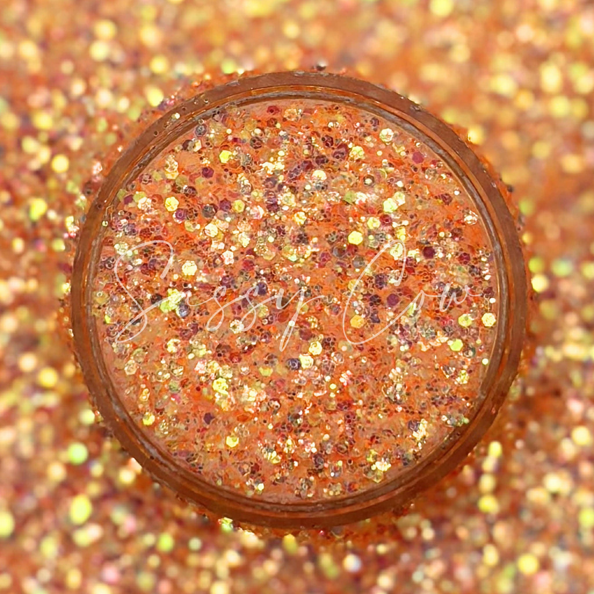 FUZZY NAVEL - Custom Mini Chunky Iridescent Glitter Mix – ABC MOLDS LLC