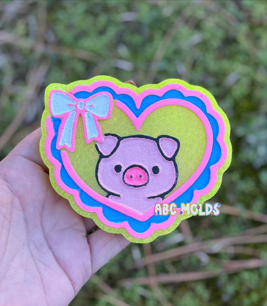 Pig Heart Silicone Mold