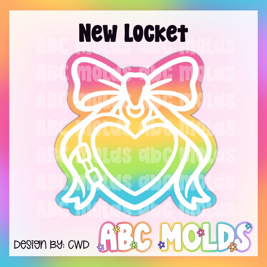 Locket New Version Silicone Mold