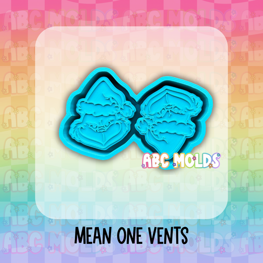 Mean One Green Guy Vents Silicone Mold