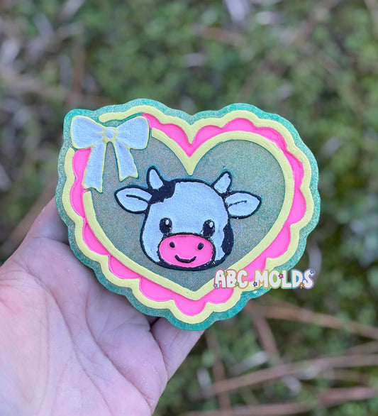 Cow Heart Silicone Mold