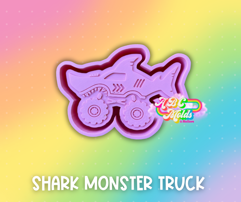 Skark Monster Truck silicone mold