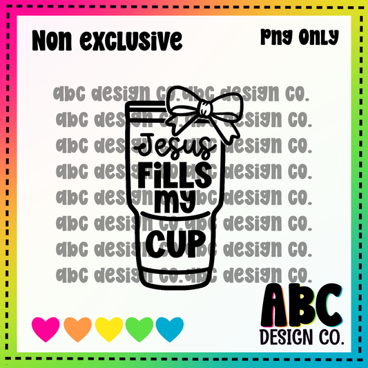 Jesus cup PNG - NON Exclusive - digital download