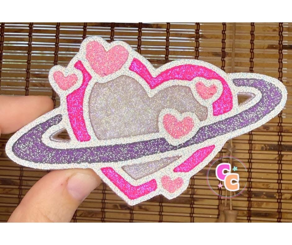 Heart Planet silicone mold