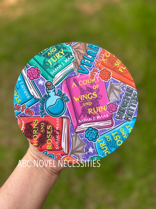 Rose Books Inspired Mouse Pad