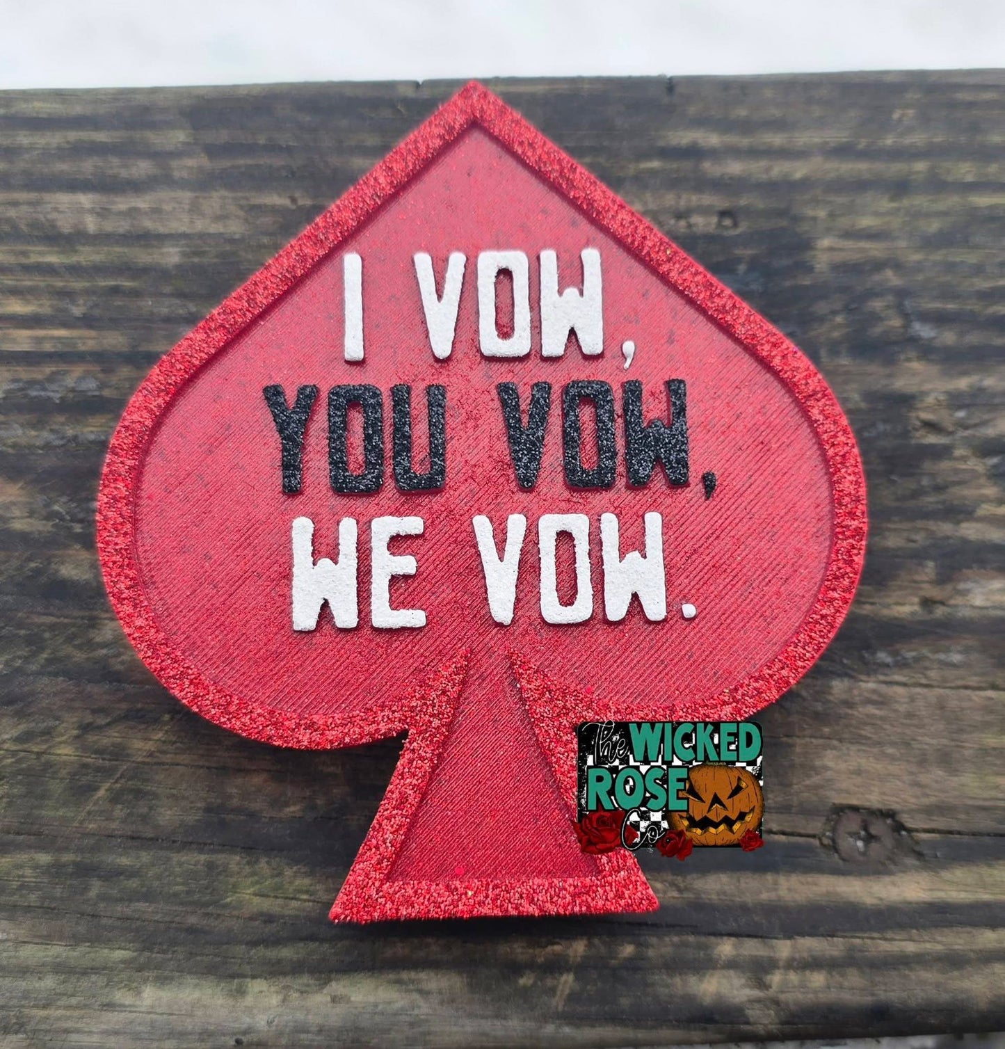 I vow you vow we vow Silicone Mold